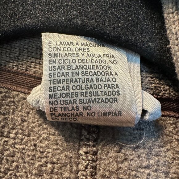 Avalanche Mens Olive Green Zip Pocket & Closure Fleece Jacket Size M - Picture 12 of 13